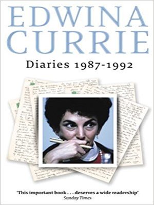 cover image of Diaries 1987-1992
